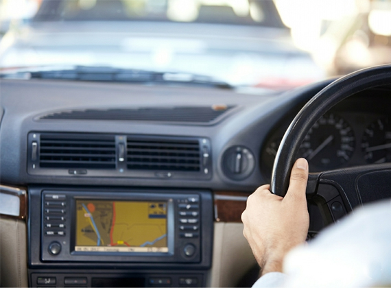 Car dashboard navigation